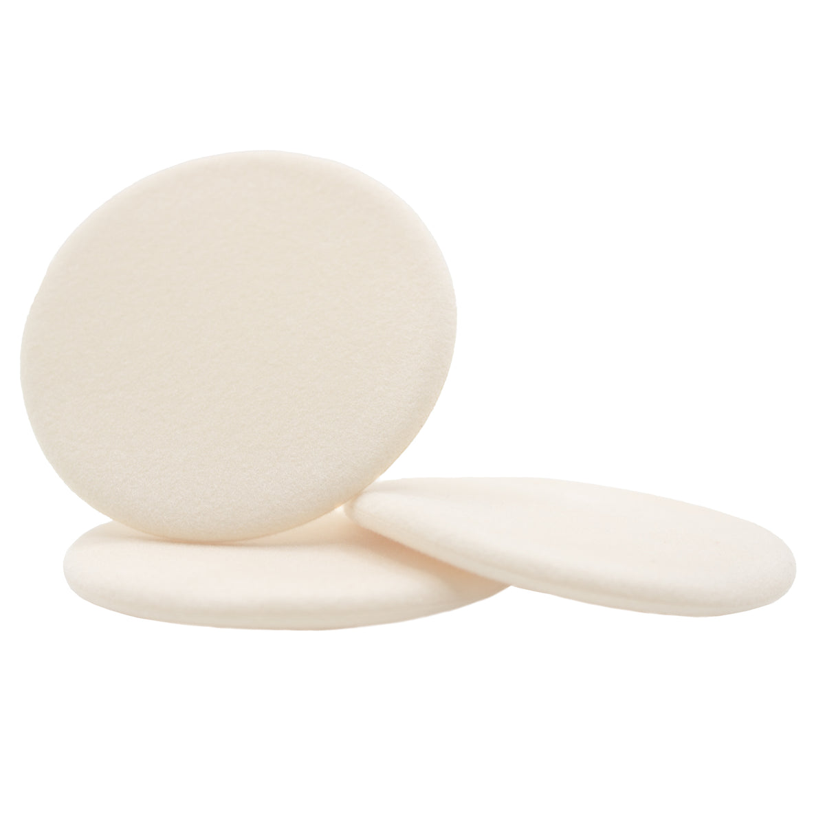 Dual Sided Flocked Foam Puffs – Mineral Silk